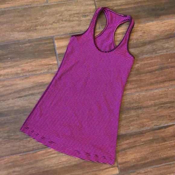lululemon athletica Tops - EUC Lululemon Striped Racerback Tank